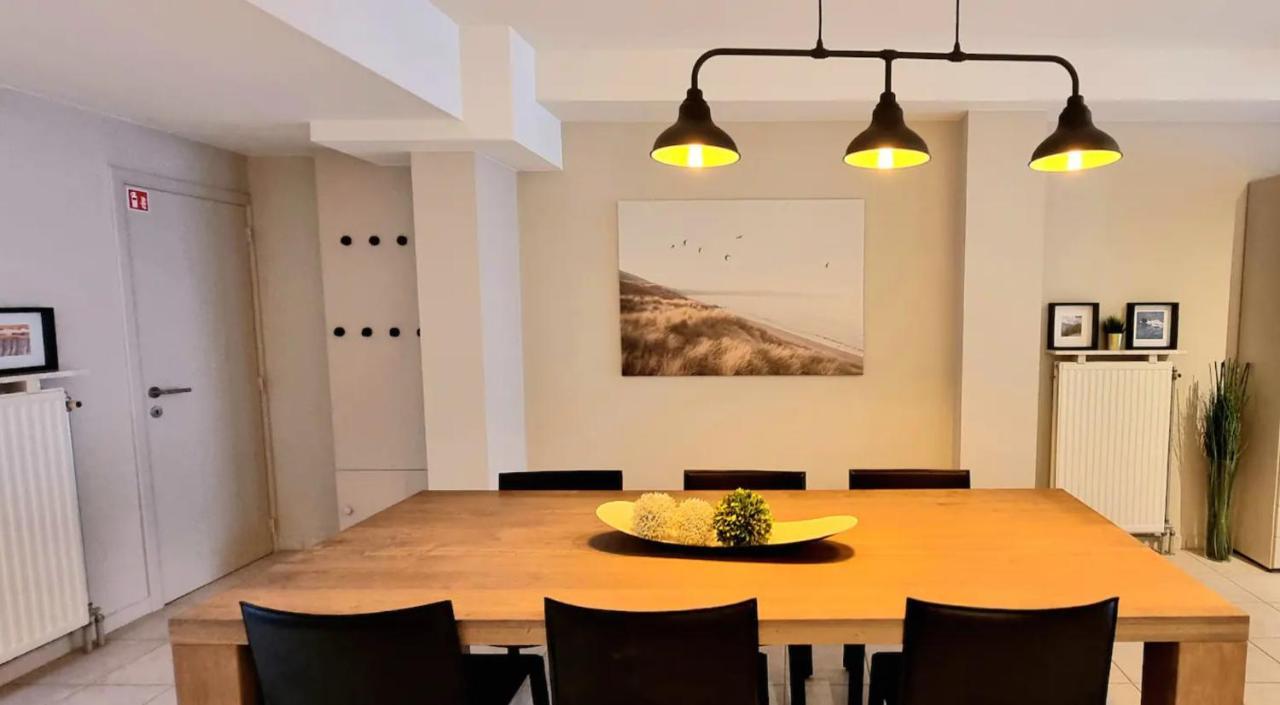 Familie Appartement Hartje Knokke Met Optie Parking Exteriör bild