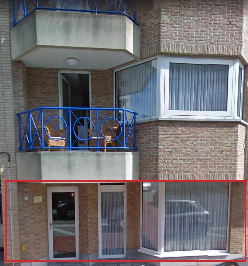 Familie Appartement Hartje Knokke Met Optie Parking Exteriör bild